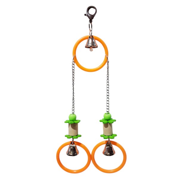 MIZOO ΠΑΙΧΝΙΔΙ ΚΡΙΚΟΙ ΜΕ ΚΟΥΔΟΥΝΑΚΙ ΓΙΑ ΠΑΠΑΓΑΛΑΚΙ 7X34CM